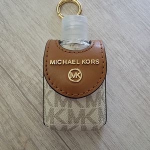 Michael kors hand sanitizer keychain